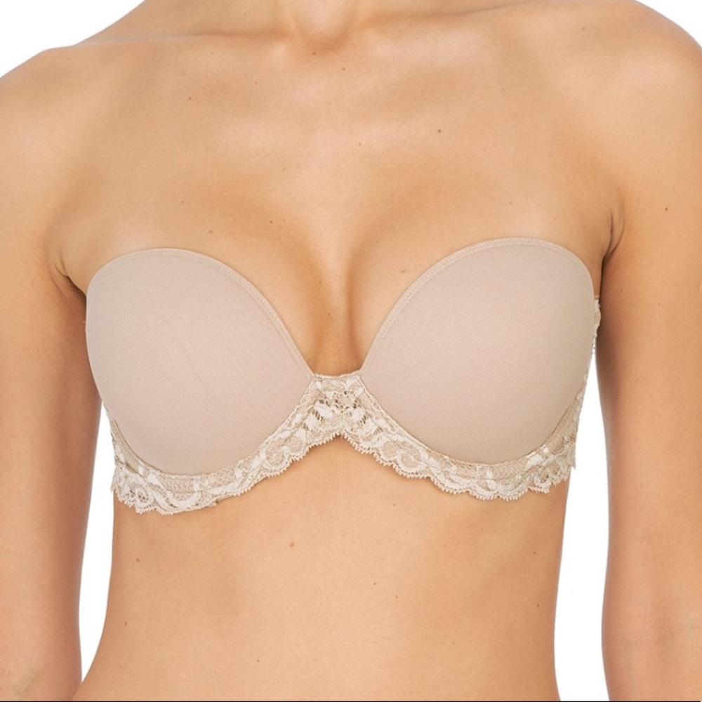 Like New Natori Strapless Bra